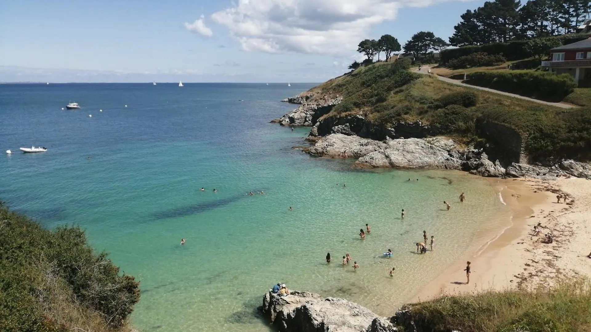 Maison Spacieuse Avec Jardin, A 700M Plage Et Commerces, Quartier Calme - Fr-1-418-224 Le Palais France